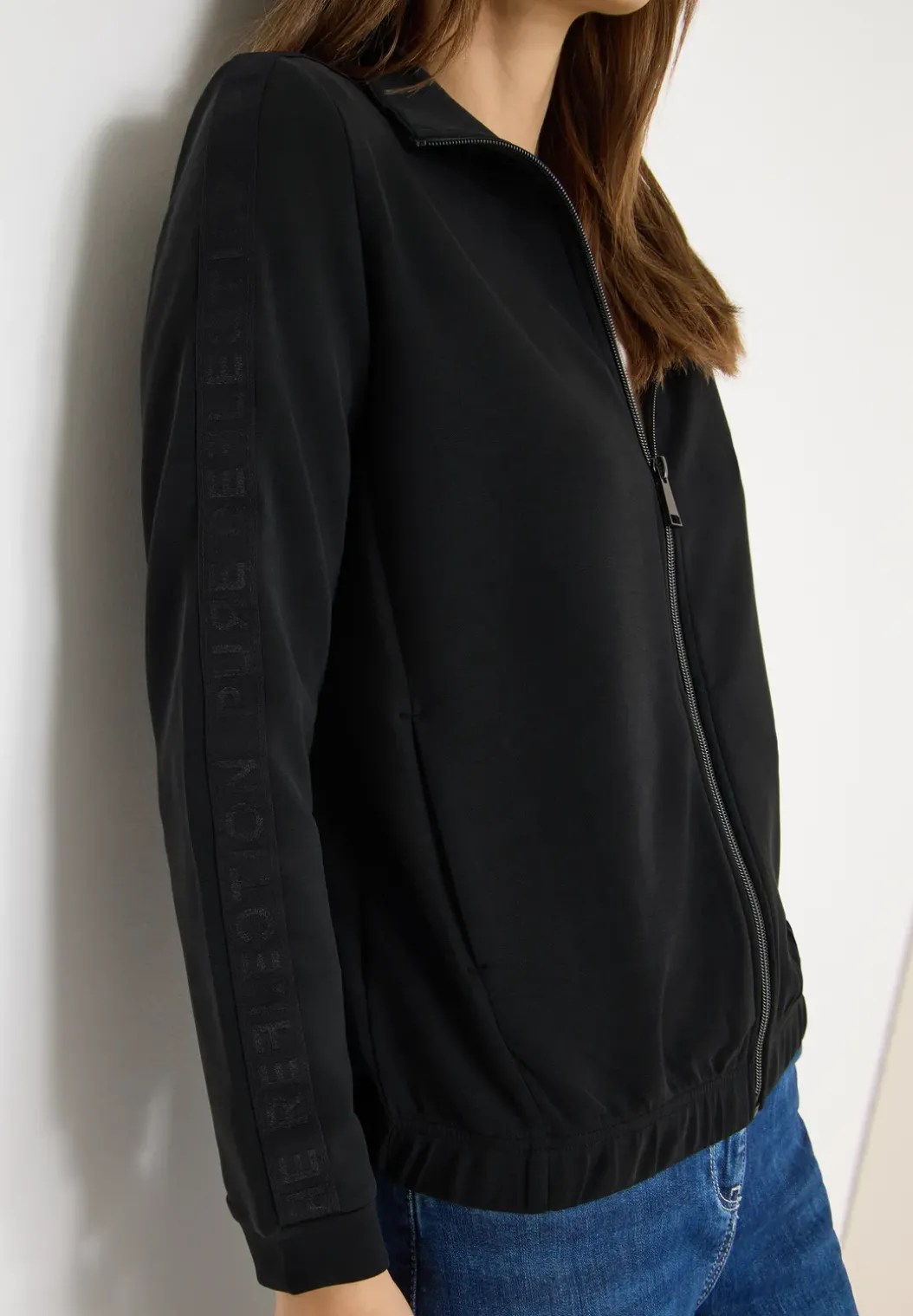 Zacht jack met getapet detail