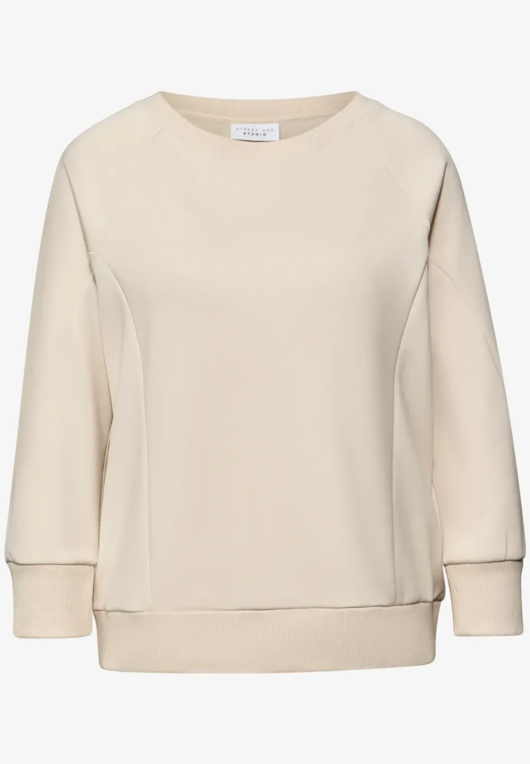 Zacht Shirt met geribde details