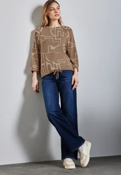 Zacht shirt met print
