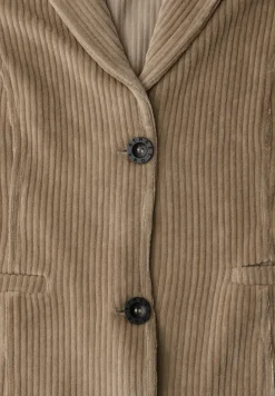 Zachte corduroy blazer