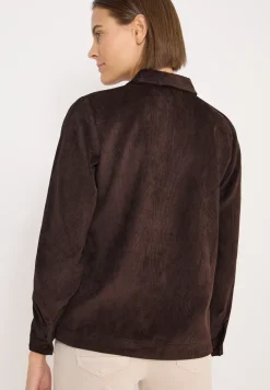 Zachte corduroy blouse