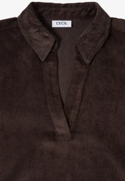 Zachte corduroy blouse