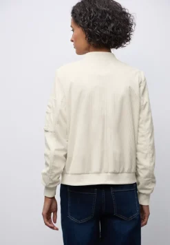 Zachte corduroy blouson