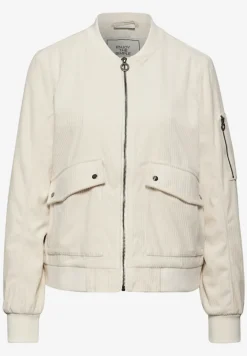 Zachte corduroy blouson