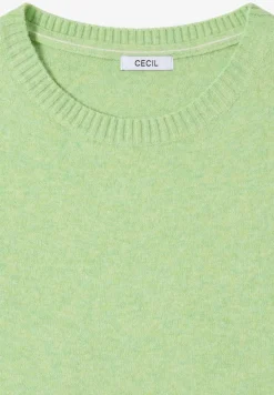 Zachte trui in effen kleur