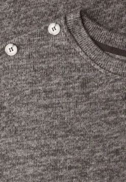 Zacht shirt met knopen