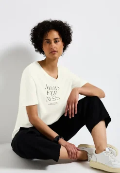 Zacht shirt met tekst