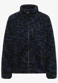 Zebra jacquard fleecejack