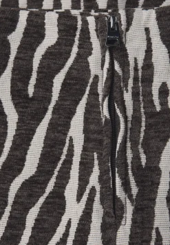 Zebra jacquard rok