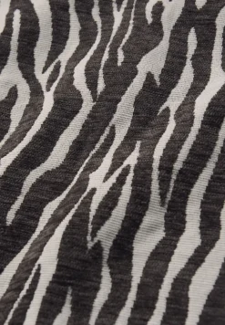 Zebra jacquard rok