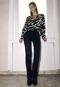 Zebra tuniek met linten